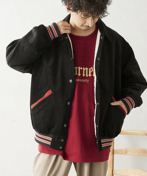 SKOOKUM（スクーカム） スタジャン MEDIUM ブラック メンズ : ZOZOTOWN