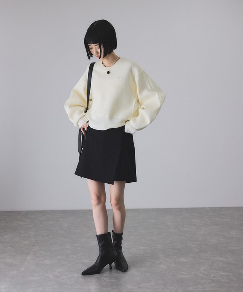 ADAM ET ROPE'（アダムエロペ） ブーツ ポインテッドトゥストレッチ