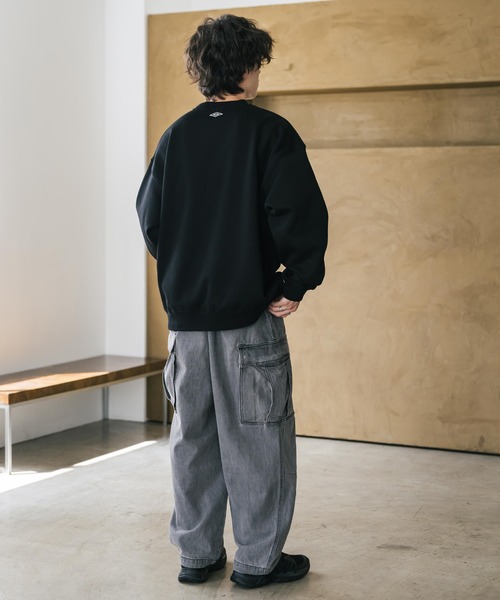 umbro（アンブロ） トレーナー スウェット 別注コラボオーバーサイズ裏