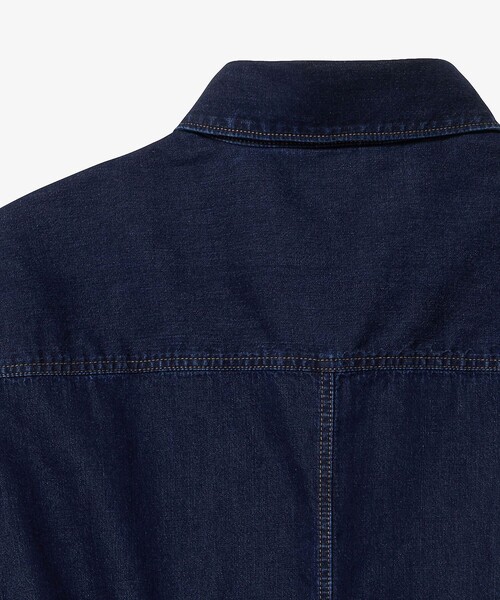 LACOSTE（ラコステ） シャツワンピース ロングデニムシャツドレス