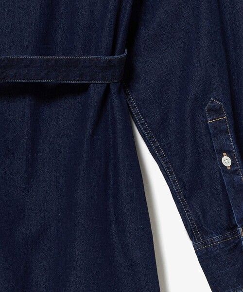 LACOSTE（ラコステ） シャツワンピース ロングデニムシャツドレス