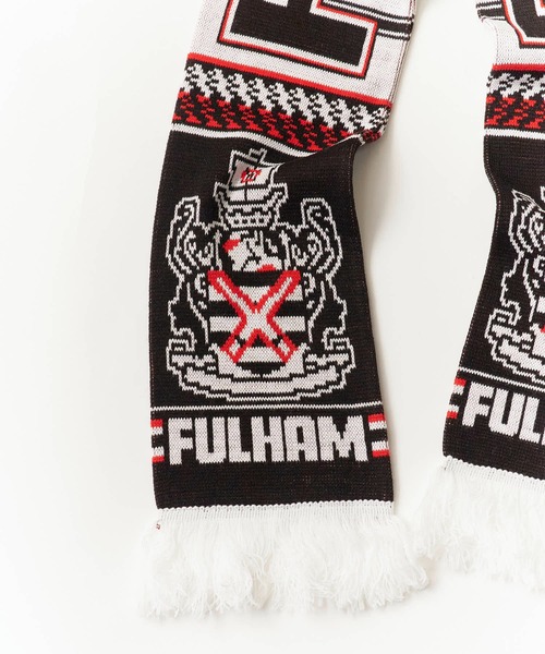 ROOP TOKYO マフラー Football Scarf リブ編みジャガードフットボール
