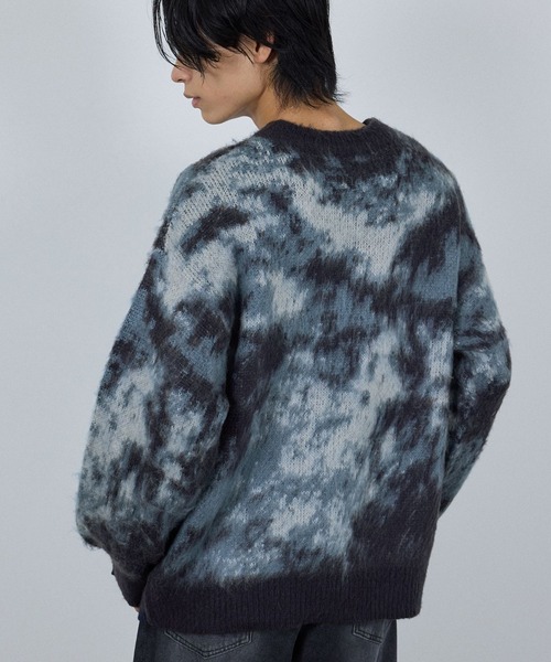 NAVY セーター ニット モヘヤタッチマーブルニット メンズ レディース