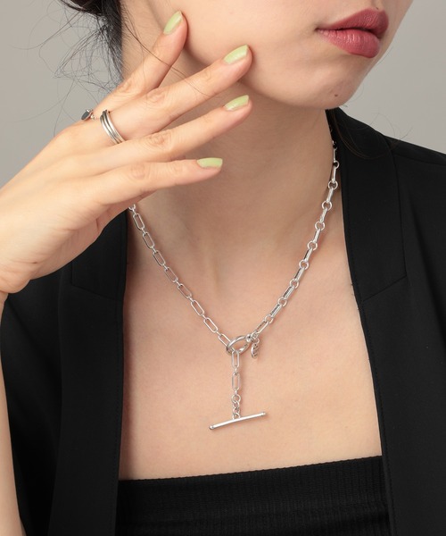 美品 PHILIPPE AUDIBERT JUDEネックレス シルバーネックレス PHILIPPE AUDIBERT】JUDE チェーンネックレス/シルバー