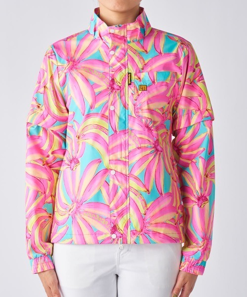 【美品】ラウドマウス アウター レディース ゴルフウェア ブルゾン アウター 「Loudmouth/ラウドマウス」レディース2WAY