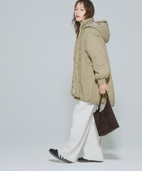 空様　ヒステリックグラマー　中綿ロングコート　ブルゾン　アウター　S coca（コカ） ブルゾン アウター 中綿ロングブルゾン レディース