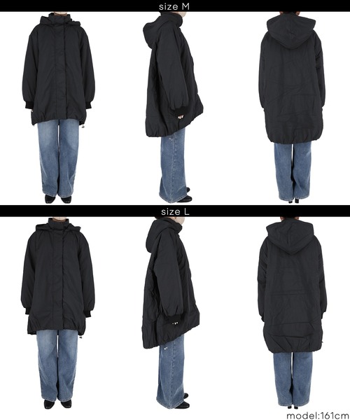 coca（コカ） ブルゾン アウター 中綿ロングブルゾン レディース