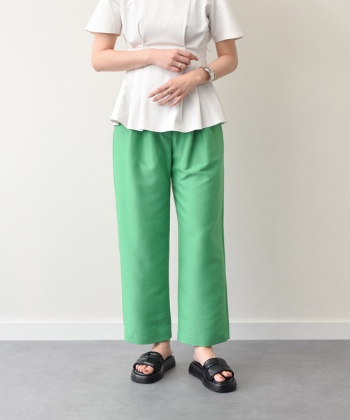 「CARRANO」 フラットサンダル 37 シルバー レディース_画像6