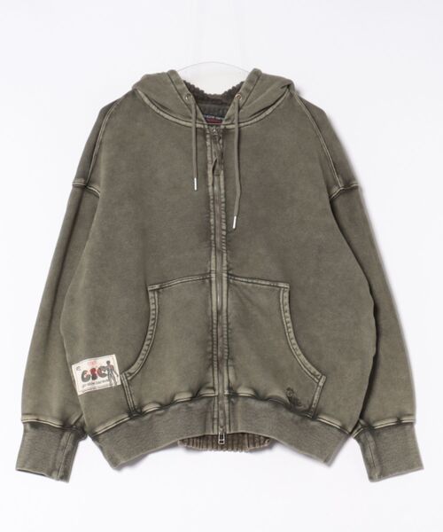 go slow caravan ジップアップパーカー サイズ4 go slow caravan パーカー ゴースローキャラバン ジップアップ 長袖 裏