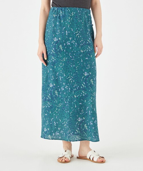 「SOULEIADO」 フレアスカート 36 ブラウン系その他 レディース_画像3