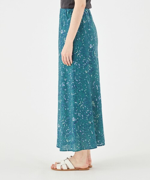 「SOULEIADO」 フレアスカート 36 ブラウン系その他 レディース_画像4