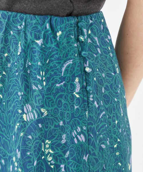 「SOULEIADO」 フレアスカート 36 ブラウン系その他 レディース_画像8