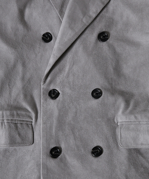 「CLEL」 テーラードジャケット M チャコールグレー メンズ_画像5