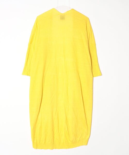 「note et silence 」 ニットカーディガン FREE イエロー レディース_画像2