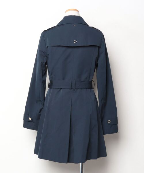 「MORGAN DE TOI」 トレンチコート SS ネイビー レディース_画像2