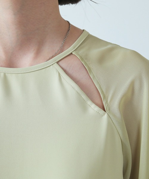 「Kana」 長袖ワンピース M ダークブルー レディース_画像7