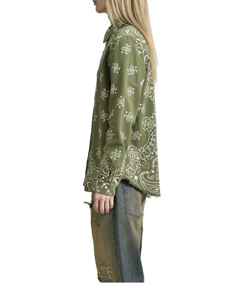 JUN/NAKAYAMA（ジュンナカヤマ） シャツ PAISLEY SHIRTS メンズ