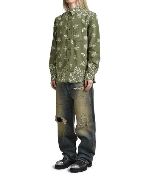 JUN/NAKAYAMA（ジュンナカヤマ） シャツ PAISLEY SHIRTS メンズ