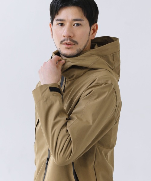 「SPU」 マウンテンパーカー L ベージュ メンズ_画像9