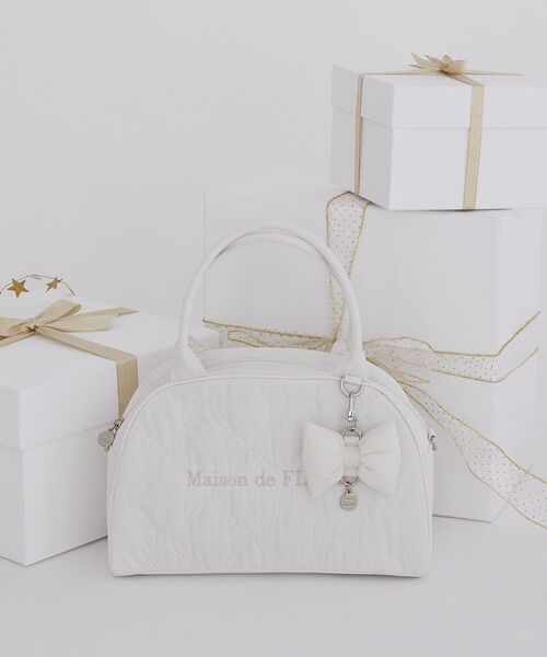 Maison de FLEUR（メゾンドフルール） ハンドバッグ リボン