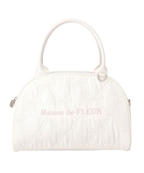 Maison de FLEUR(メゾンドフルール) ハンドバッグ リボン Maison de FLEUR(メゾンドフルール) ハンドバッグ リボン