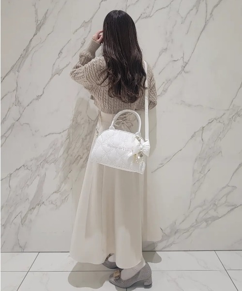 Maison de FLEUR（メゾンドフルール） ハンドバッグ リボン