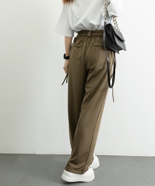 「Miniministore」 スラックス S ダークグレー レディース_画像4