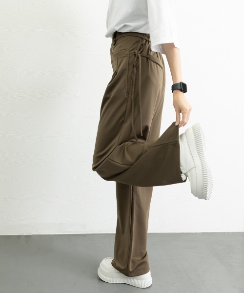 「Miniministore」 スラックス S ダークグレー レディース_画像5