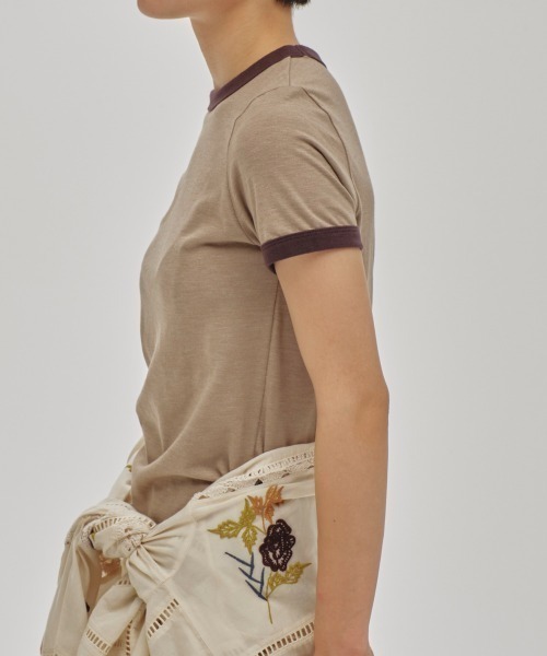 「TODAYFUL」 半袖Tシャツ FREE グレー レディース_画像3