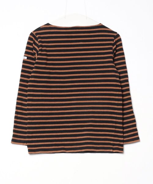 「ORCIVAL」 ボーダー柄長袖カットソー 2 ブラック レディース_画像2