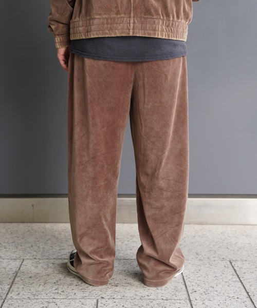 BEAVER（ビーバー） パンツ B omnivore/ビーオムニボー velours pant