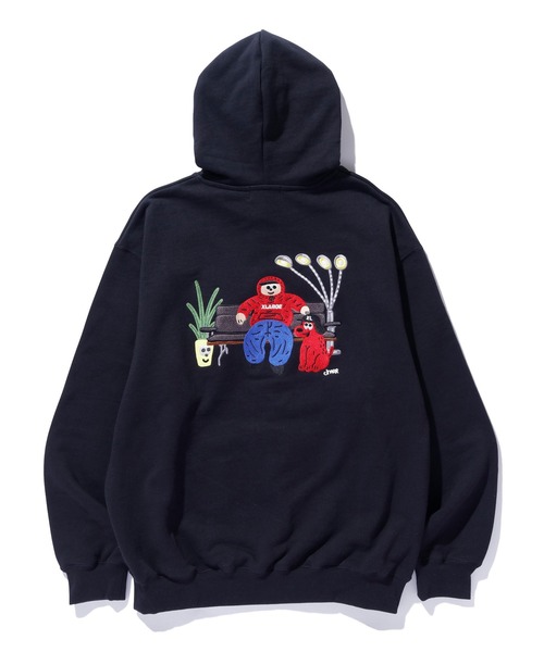 XLARGE（エクストラ ラージ） パーカー ROOM HOODED SWEATSHIRT メンズ