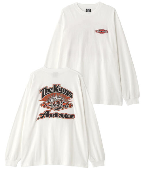 AVIREX（アヴィレックス） tシャツ GRAPHIC L/S T-SHIRT ”THE KINGS