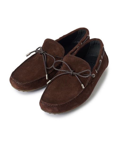 MEN'S BIGI（メンズビギ） デッキシューズ レザードライビングシューズ