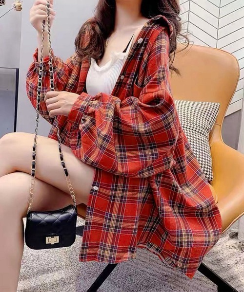 「Miniministore」 長袖シャツ FREE グリーン レディース_画像3