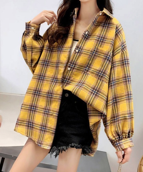 「Miniministore」 長袖シャツ FREE グリーン レディース_画像8