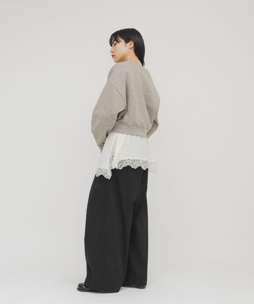 KBF スウェット KBF｜ルーズスタッズスウェット | Rakuten Fashion(楽天ファッション