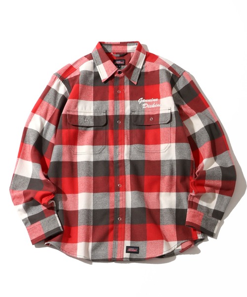 チェックオーバーシャツ Dickies（ディッキーズ） シャツ 「GENUINE DICKIES/ジェニュイン
