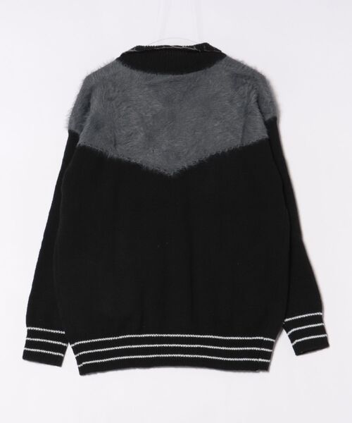 HALEY PESCA ブルゾン アウター 「NOWLE」シャギー切替 ステッチ