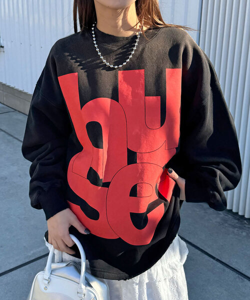 「RePRODUCTION LABEL」 長袖カットソー FREE ライム レディース_画像2