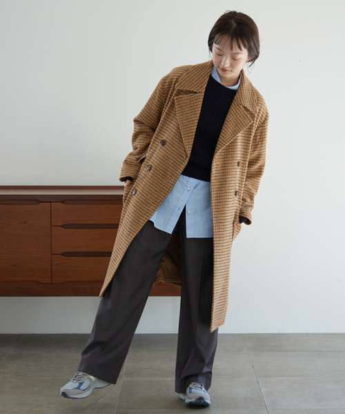 「SLOBE IENA」 ピーコート 38 ブラウン レディース_画像4