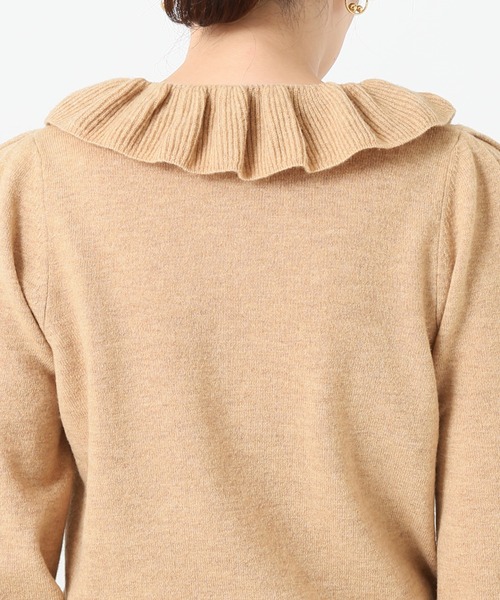 「SLOBE IENA」 長袖ニット FREE ブラック レディースの画像2