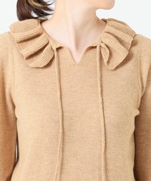 「SLOBE IENA」 長袖ニット FREE ブラック レディースの画像3