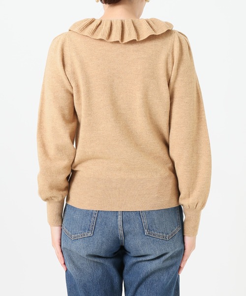 「SLOBE IENA」 長袖ニット FREE ブラック レディースの画像4