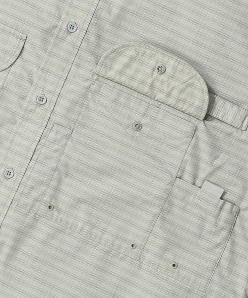 シャツ DAIWA PIER39 TECH FISHING SHIRT S/S SUMMER PLAID ダイワ ピア39 メンズ レディースの画像