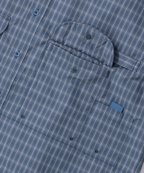 シャツ DAIWA PIER39 TECH FISHING SHIRT S/S SUMMER PLAID ダイワ ピア39 メンズ レディースの画像
