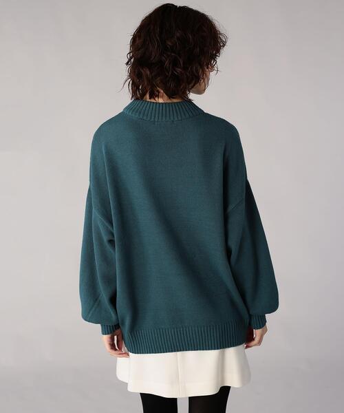 「To b. by agnes b.」 長袖ニット FREE ネイビー レディース_画像8