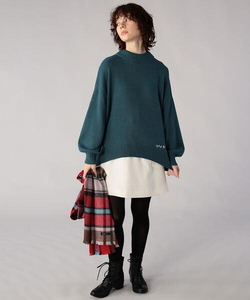 「To b. by agnes b.」 長袖ニット FREE ネイビー レディース_画像9