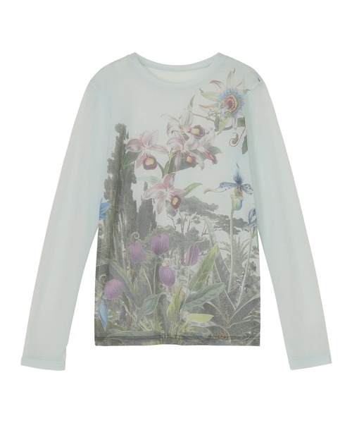 ZUCCa(ズッカ)Armor luxアシンメトリーカットソー◆フランス製◆新品 ZUCCa（ズッカ） tシャツ SHEER WILD FLOWER / カットソー / P