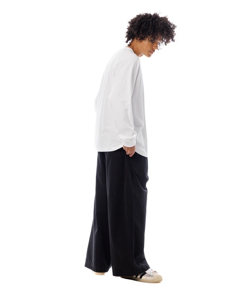 Sandinista（サンディニスタ） ワイドパンツ パンツ Light Denim Easy